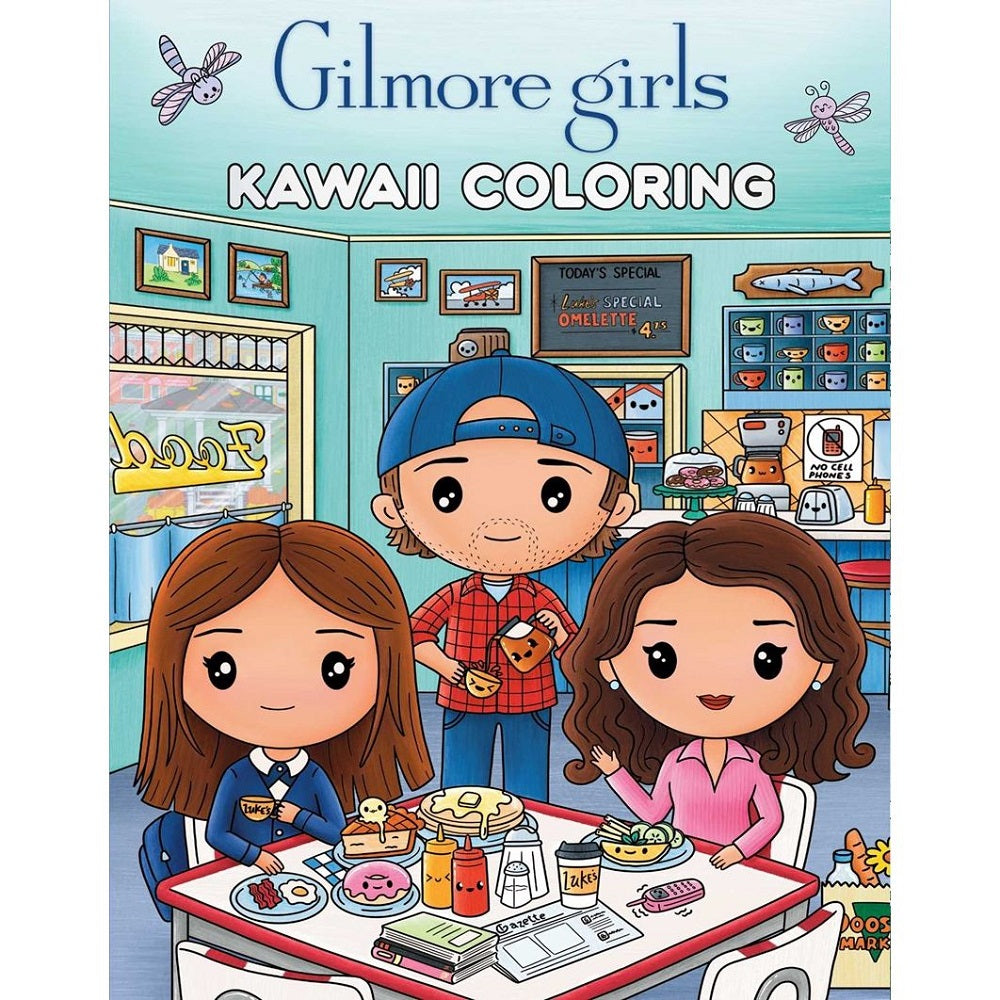Gilmore Girls Kawaii Coloring Book-1