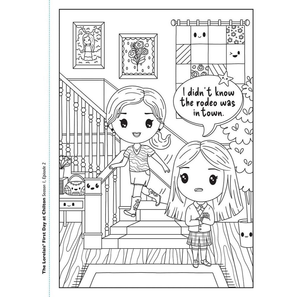 Gilmore Girls Kawaii Coloring Book-2