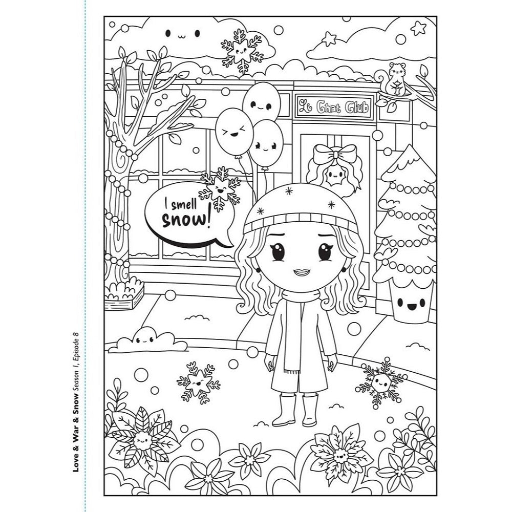 Gilmore Girls Kawaii Coloring Book-5