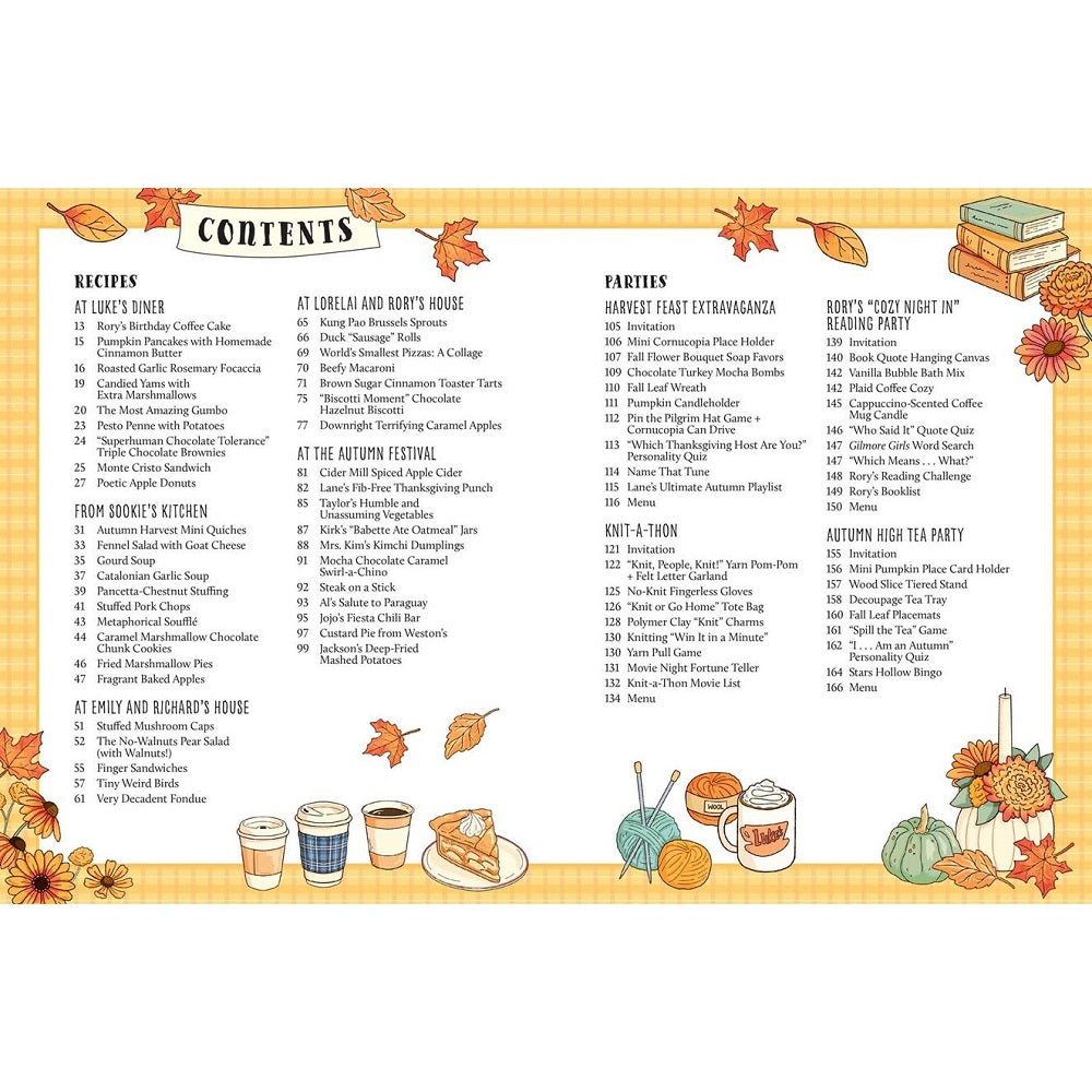 Gilmore Girls: The Official Autumn Festival Cookbook and Entertaining Guide: Featuring 40 Cozy Recipes and Party Plans-8