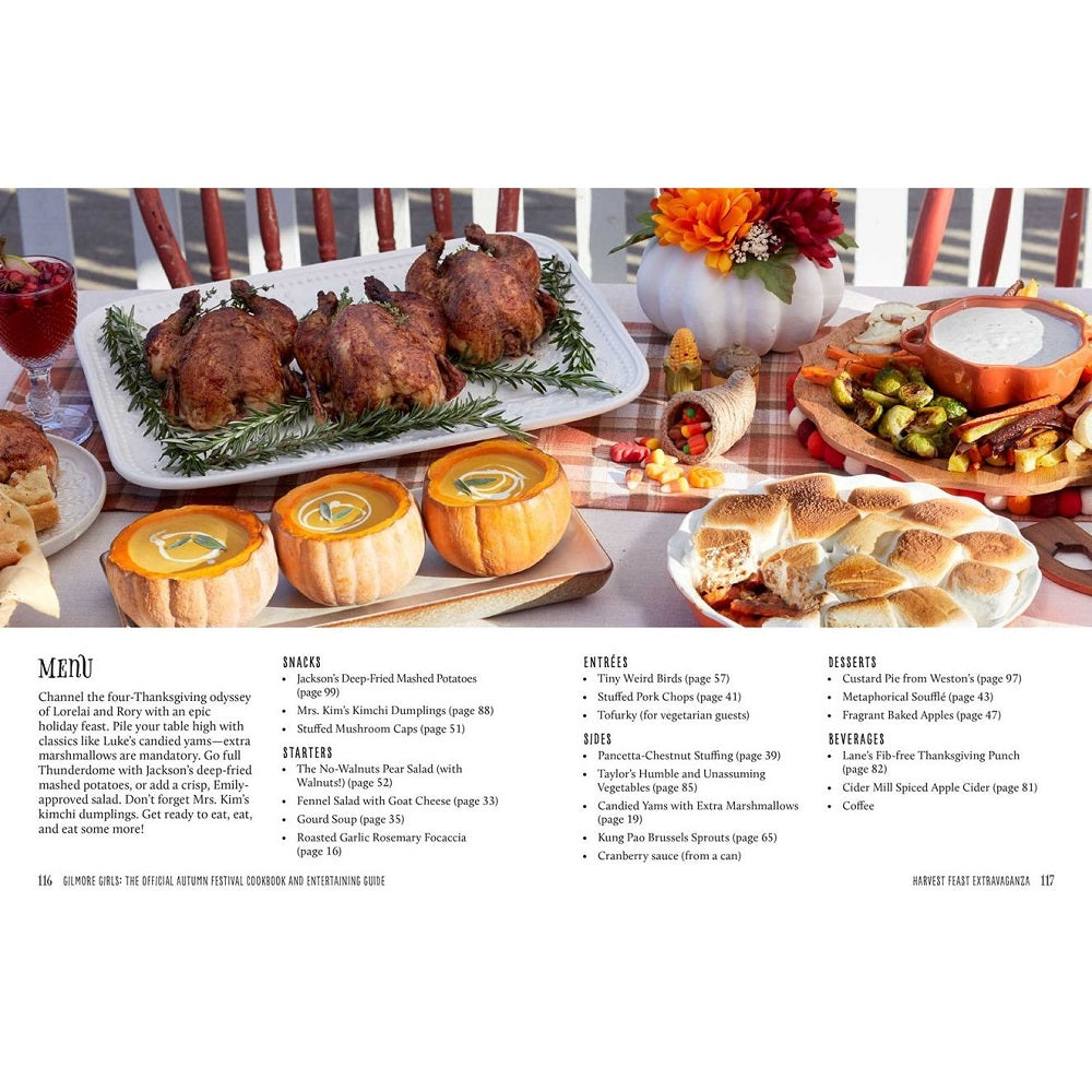 Gilmore Girls: The Official Autumn Festival Cookbook and Entertaining Guide: Featuring 40 Cozy Recipes and Party Plans-9