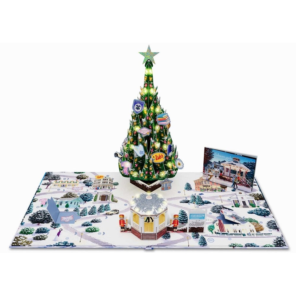 Gilmore Girls: Christmas in Stars Hollow: The Official Pop-Up, Light-Up Advent Calendar-3