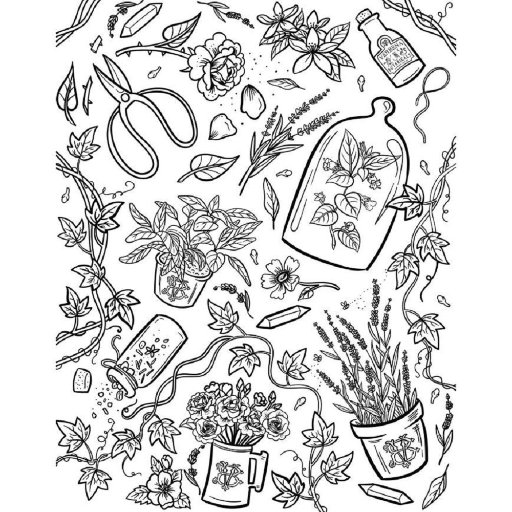 Practical Magic: The Motion Picture: The Official Coloring Book-2