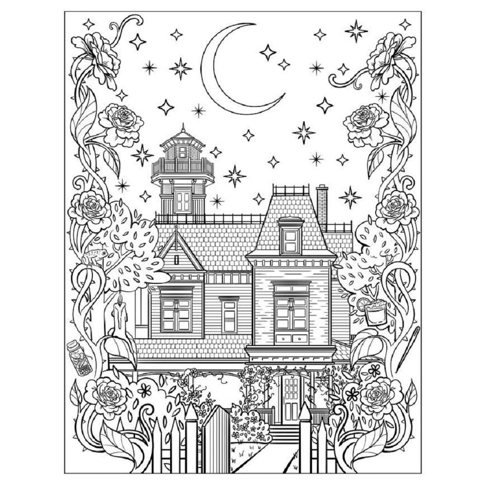 Practical Magic: The Motion Picture: The Official Coloring Book-4