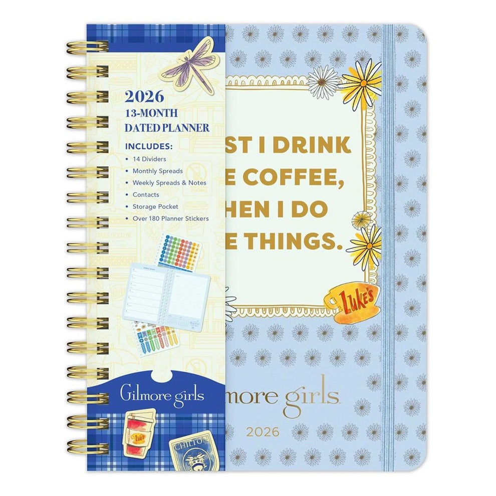 Gilmore Girls 2026 13-Month Weekly Planner