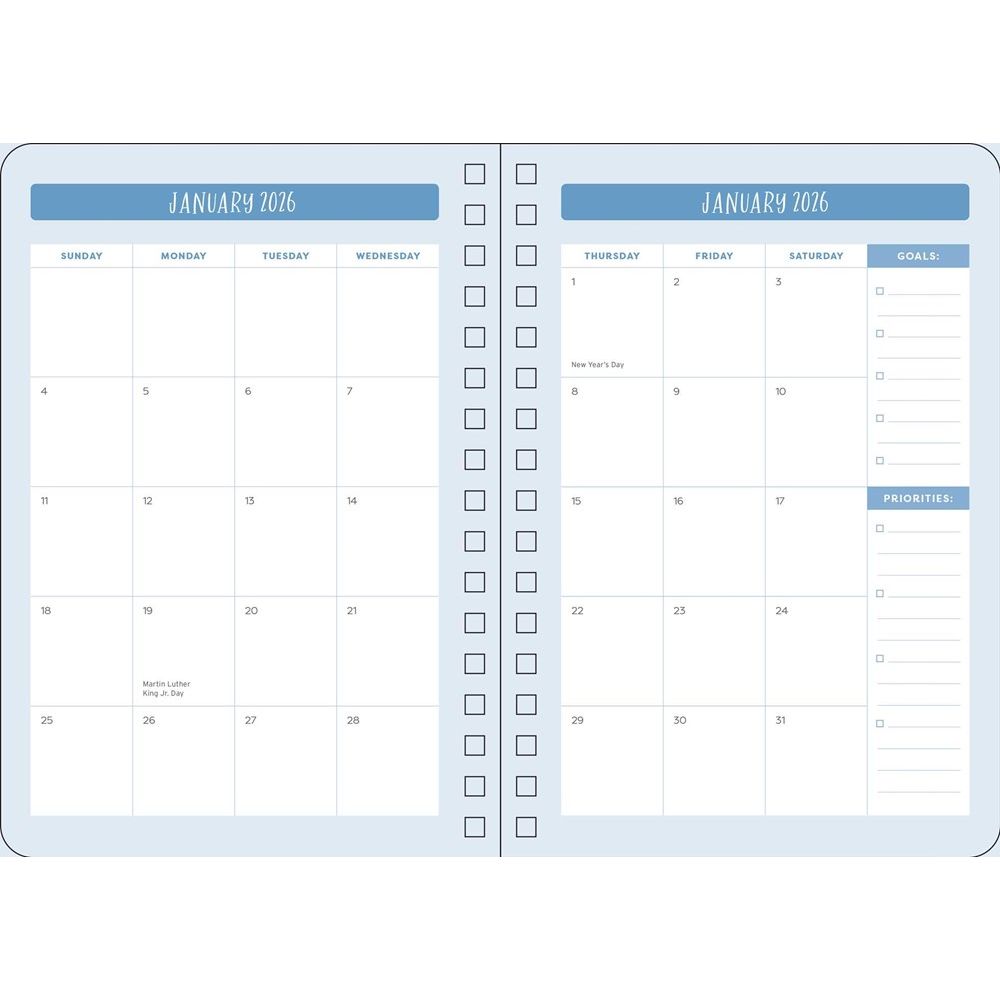 Gilmore Girls 2026 13-Month Weekly Planner
