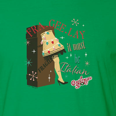 A Christmas Story Leg Lamp Adult Short Sleeve T-Shirt