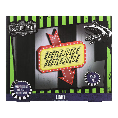 Beetlejuice Sign Light