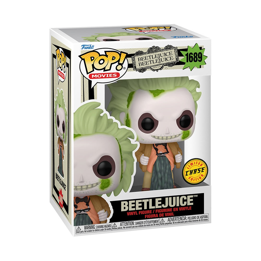 Beetlejuice Beetlejuice: Beetlejuice Chance of Chase Funko Pop! Figure