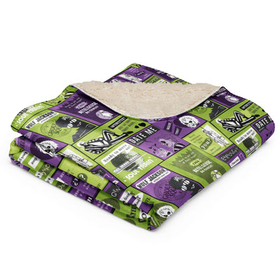 Beetlejuice Beetlejuice Afterlife Sherpa Blanket