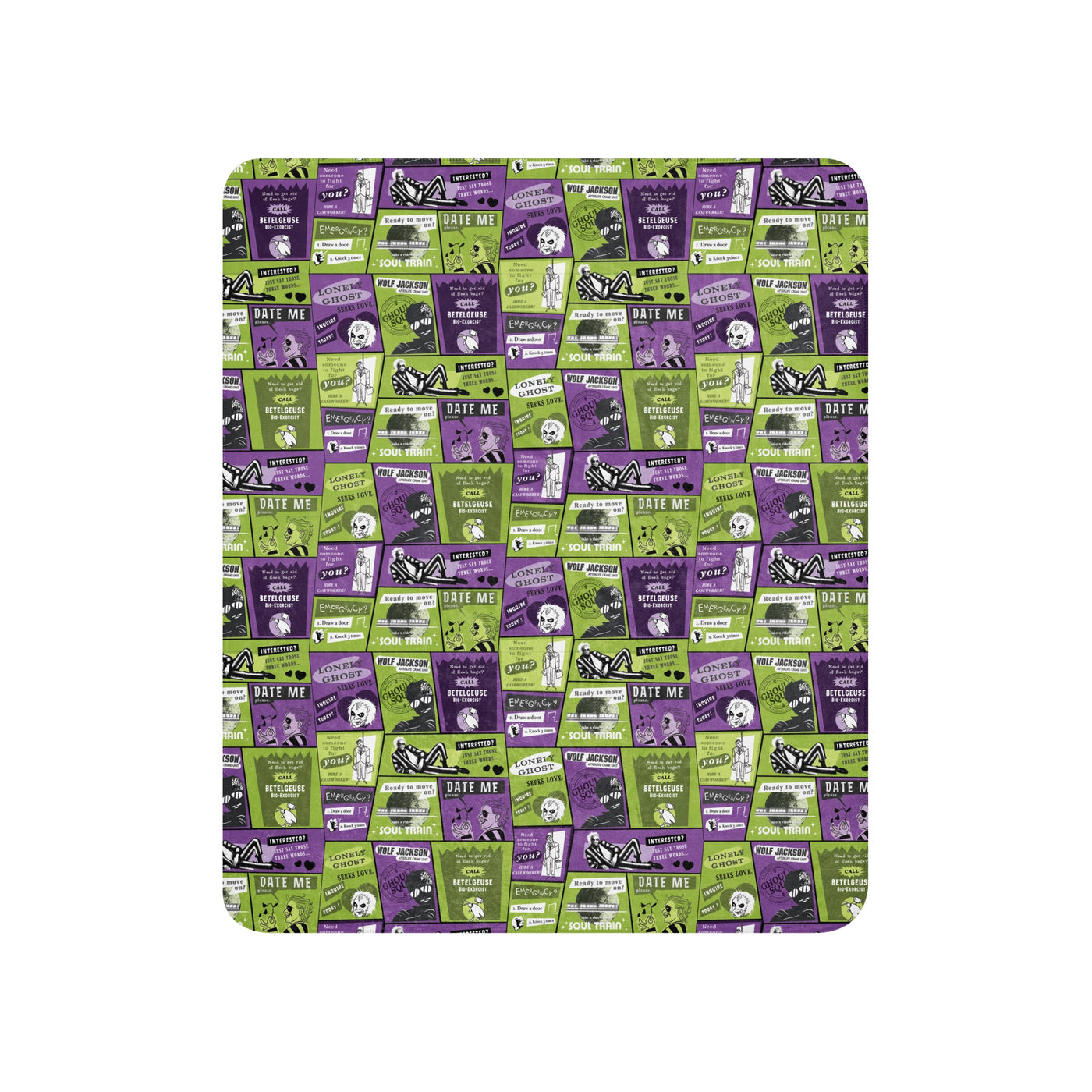 Beetlejuice Beetlejuice Afterlife Sherpa Blanket