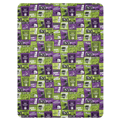 Beetlejuice Beetlejuice Afterlife Sherpa Blanket