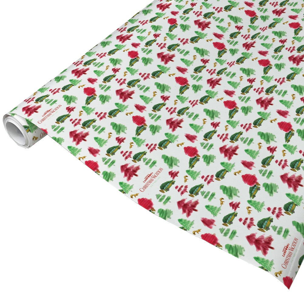 National Lampoon's Christmas Vacation Griswold Car Pattern Wrapping Paper