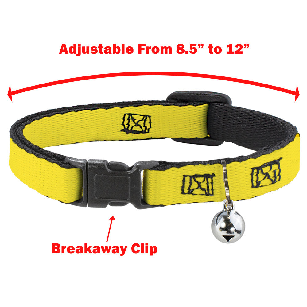 Breakaway safety buckle detail on House of the Dragon cat collar