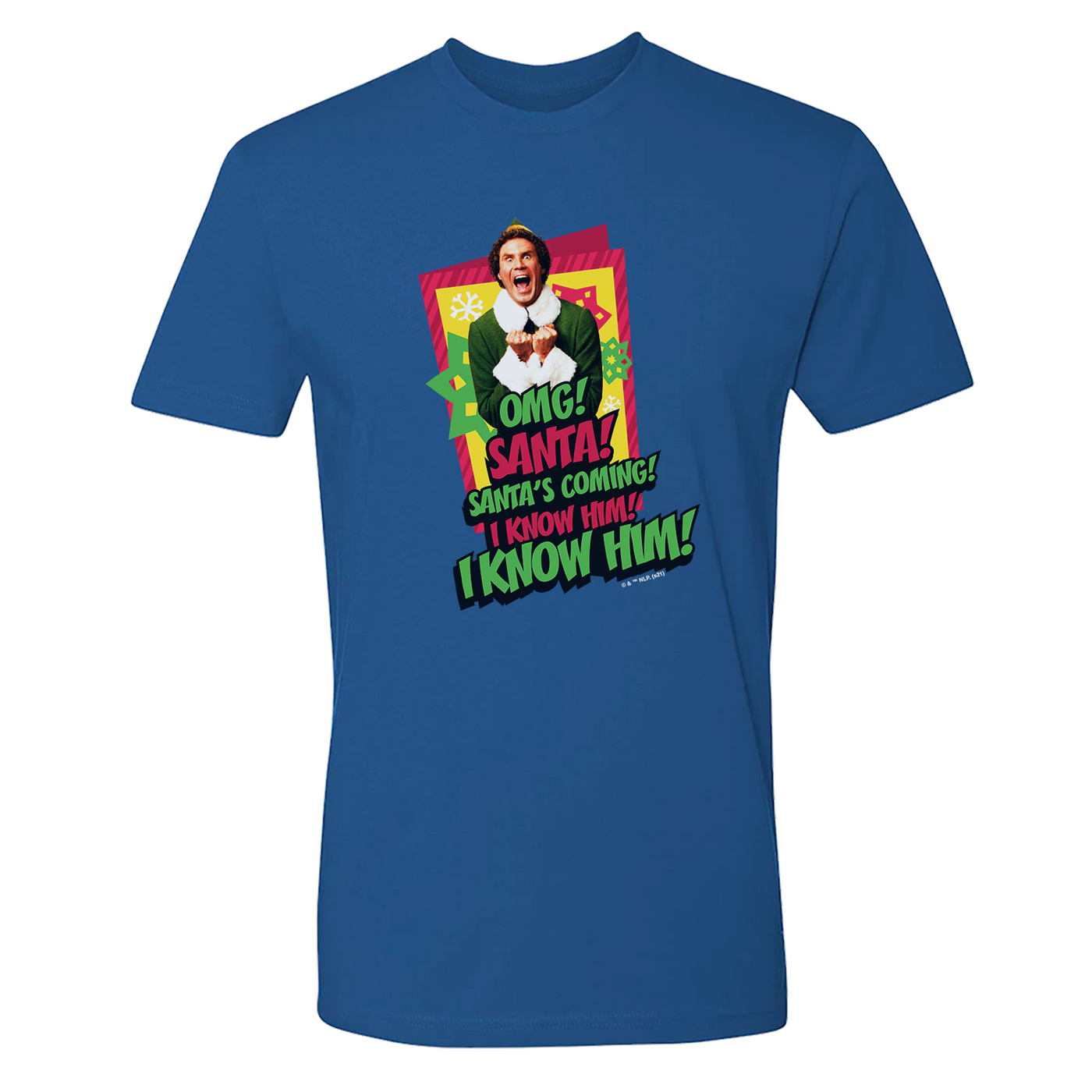 Elf Santa! I Know Him! Adult T-Shirt