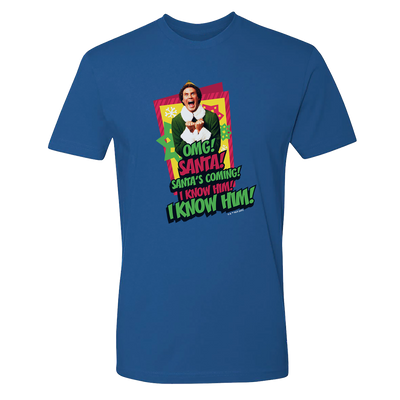 Elf Santa! I Know Him! Adult T-Shirt