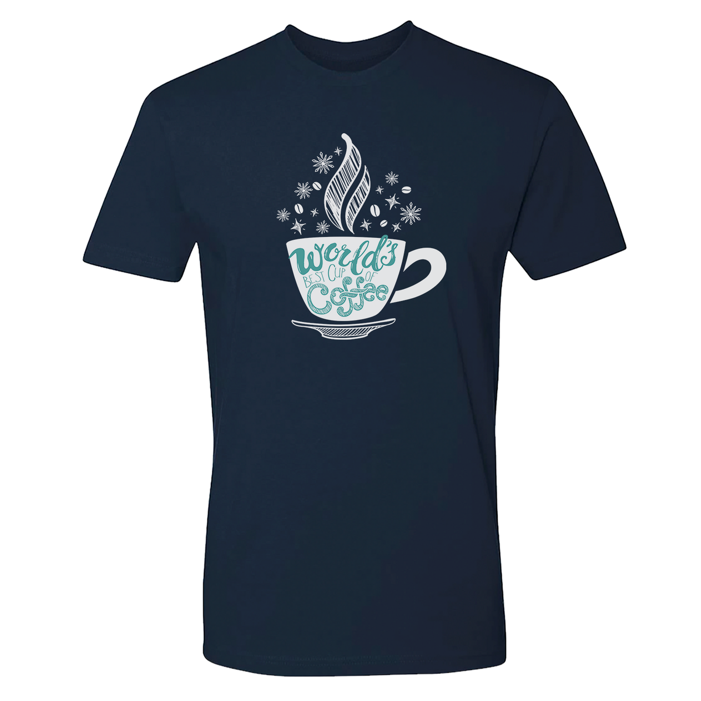 Elf World's Best Coffee Adult Short Sleeve T-Shirt