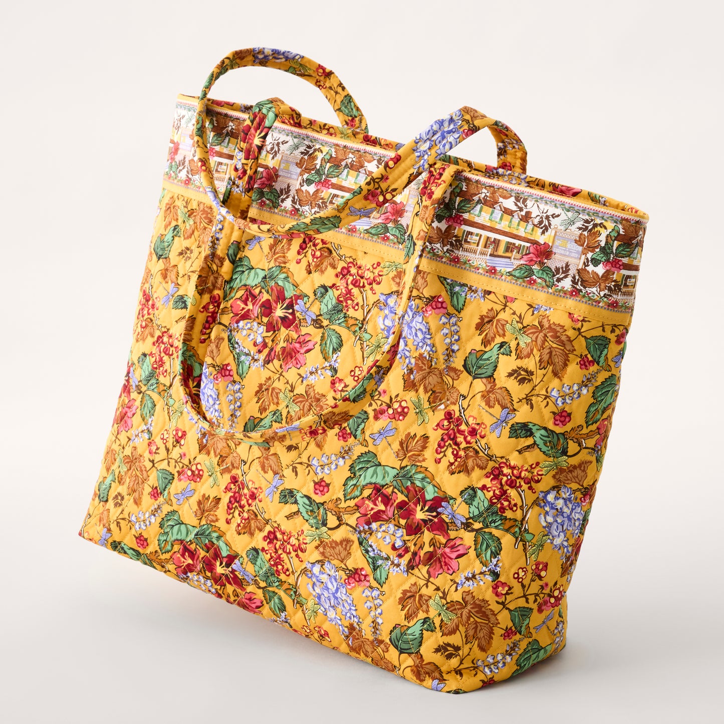 Vera Bradley x Gilmore Girls Autumn Original Zip Tote