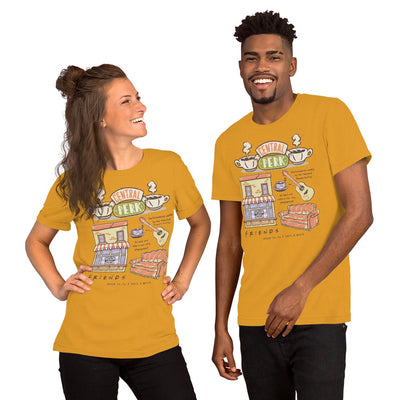 Friends Central Perk Illustrations T-shirt