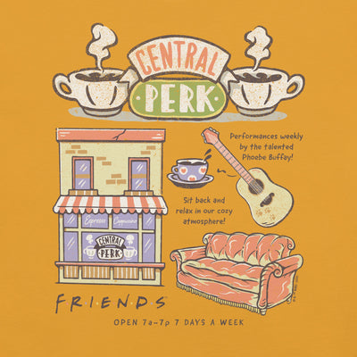 Friends Central Perk Illustrations T-shirt