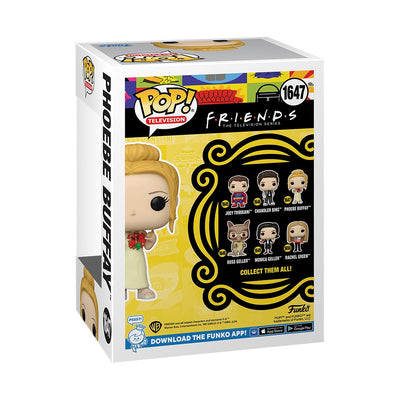 Friends Phoebe Buffay in Yellow Dress and Festive Ribbon Funko Pop! Figure