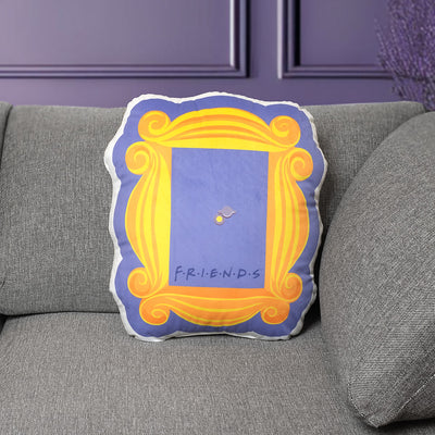 Friends Peephole Frame Pillow