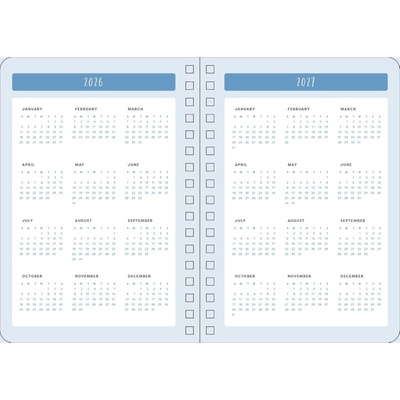 Gilmore Girls 2026 13-Month Weekly Planner