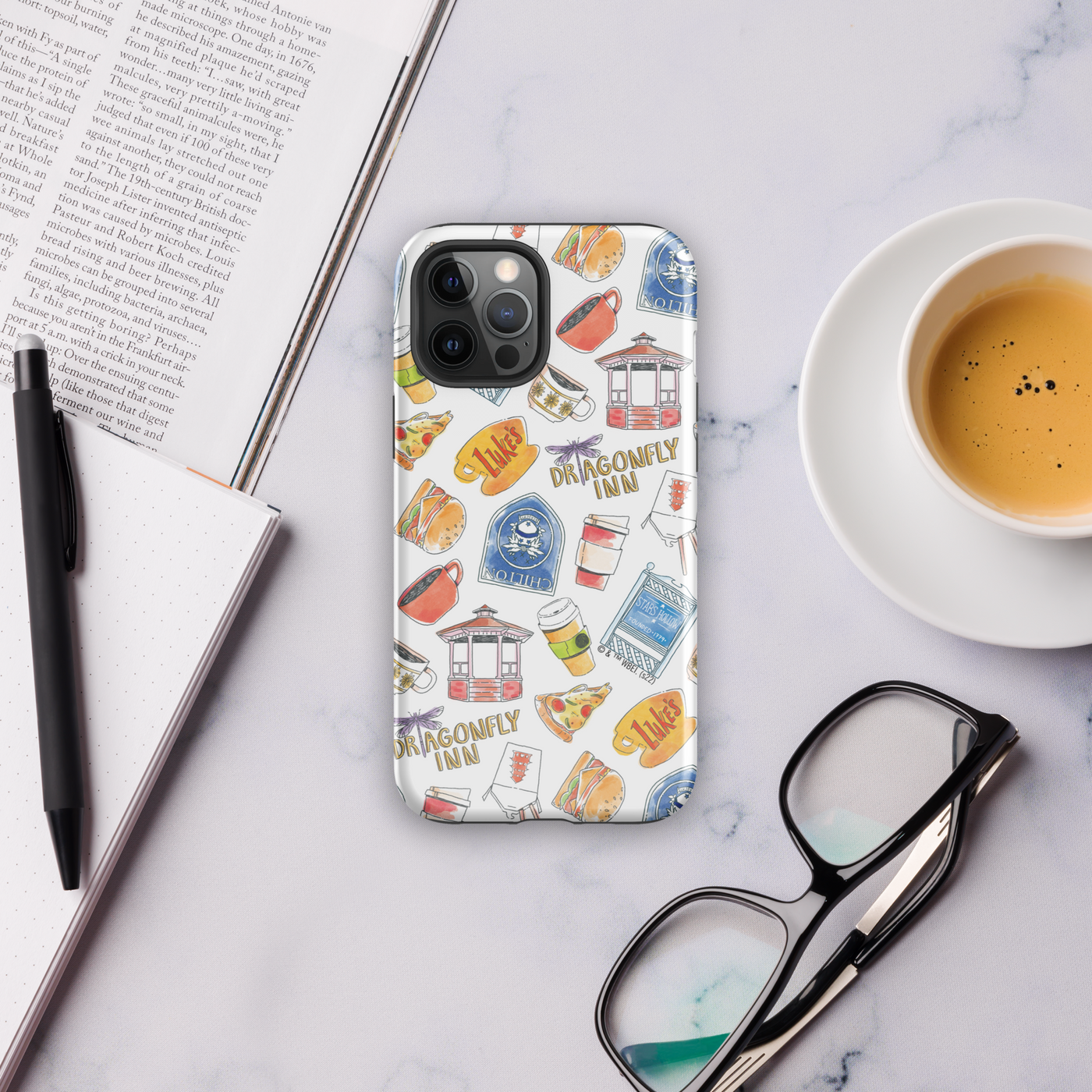 Gilmore Girls Pattern Tough Phone Case - iPhone