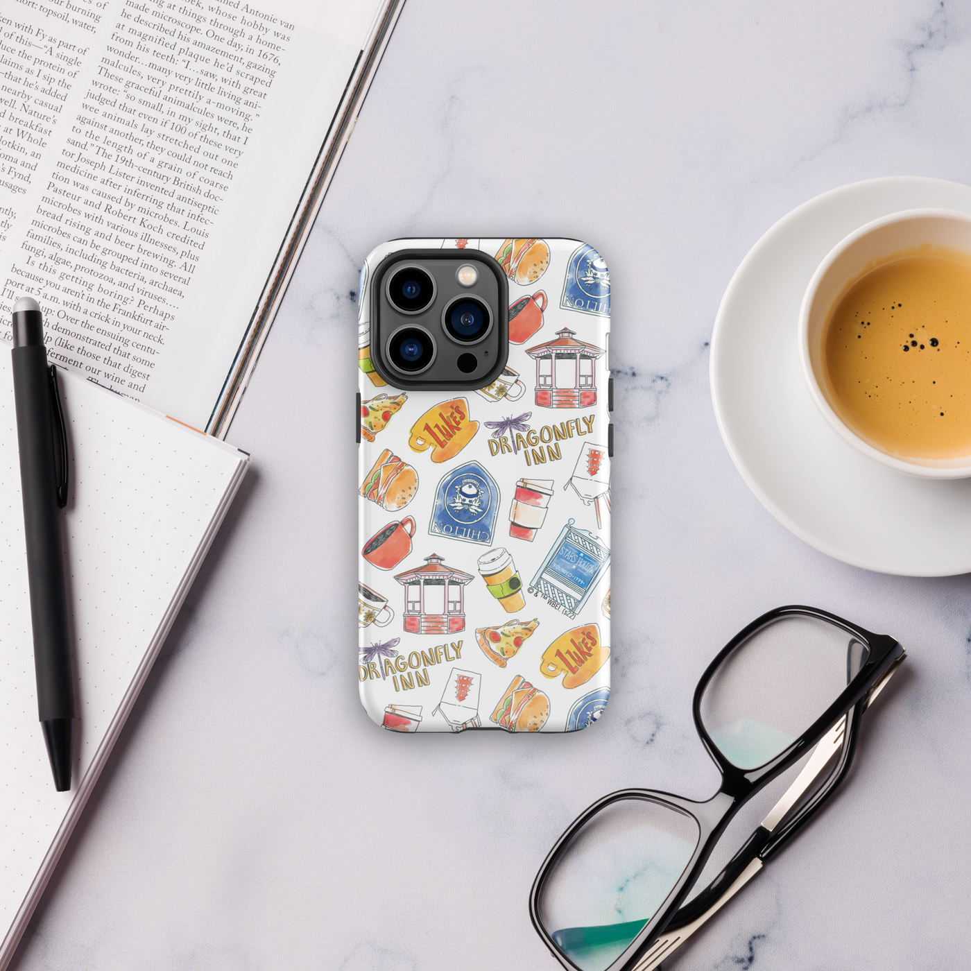 Gilmore Girls Pattern Tough Phone Case - iPhone