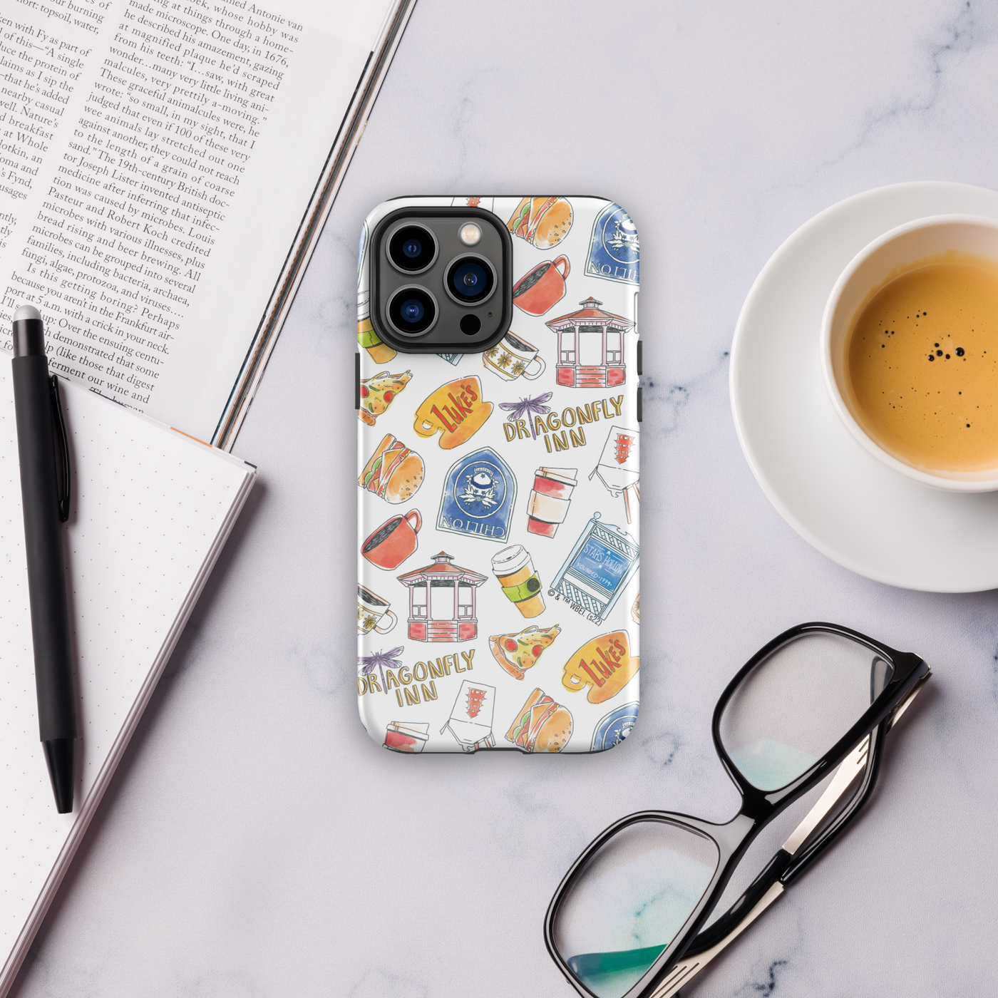 Gilmore Girls Pattern Tough Phone Case - iPhone