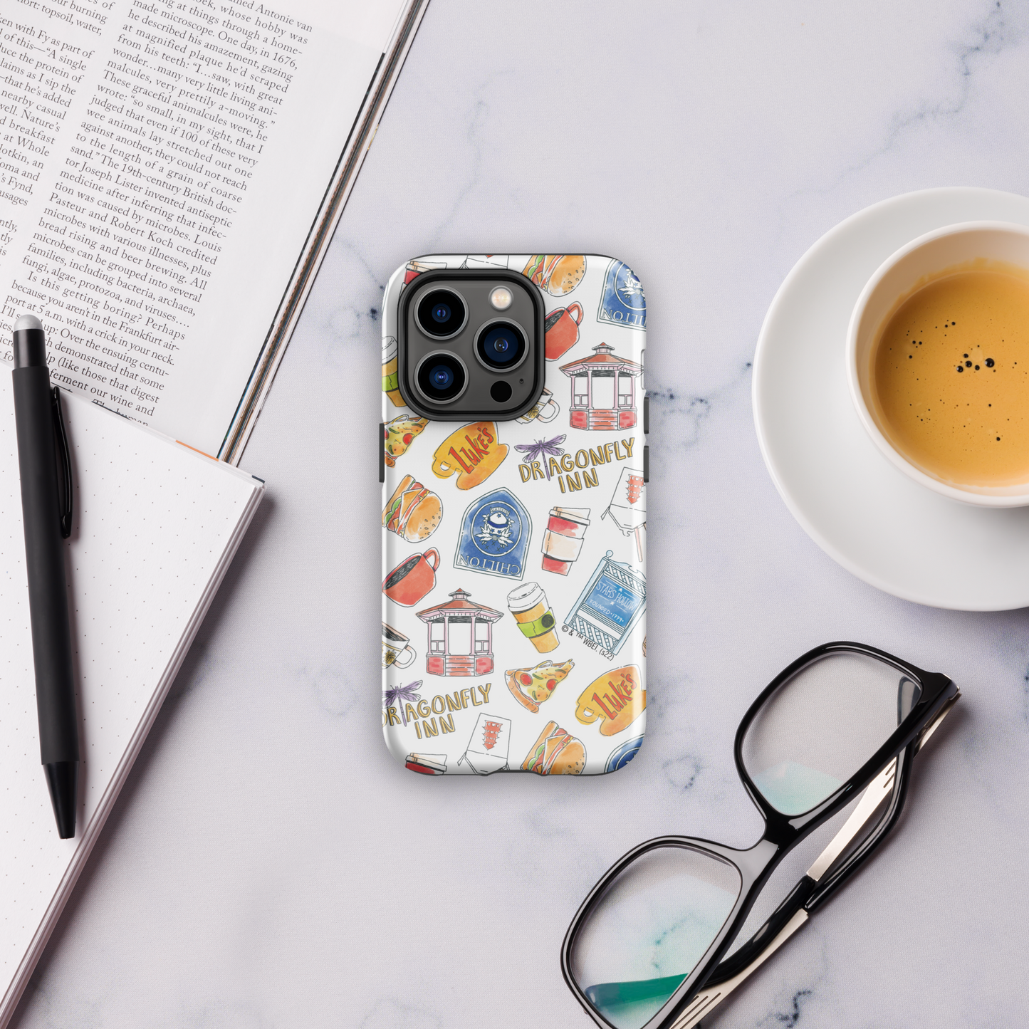 Gilmore Girls Pattern Tough Phone Case - iPhone