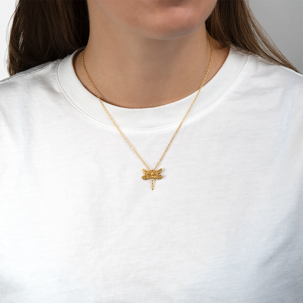 The Gilmore Girls Dragonfly Pendant Necklace