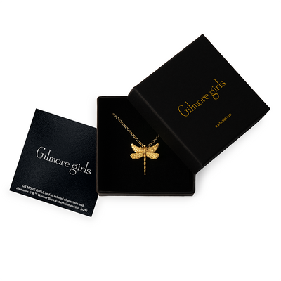 The Gilmore Girls Dragonfly Pendant Necklace