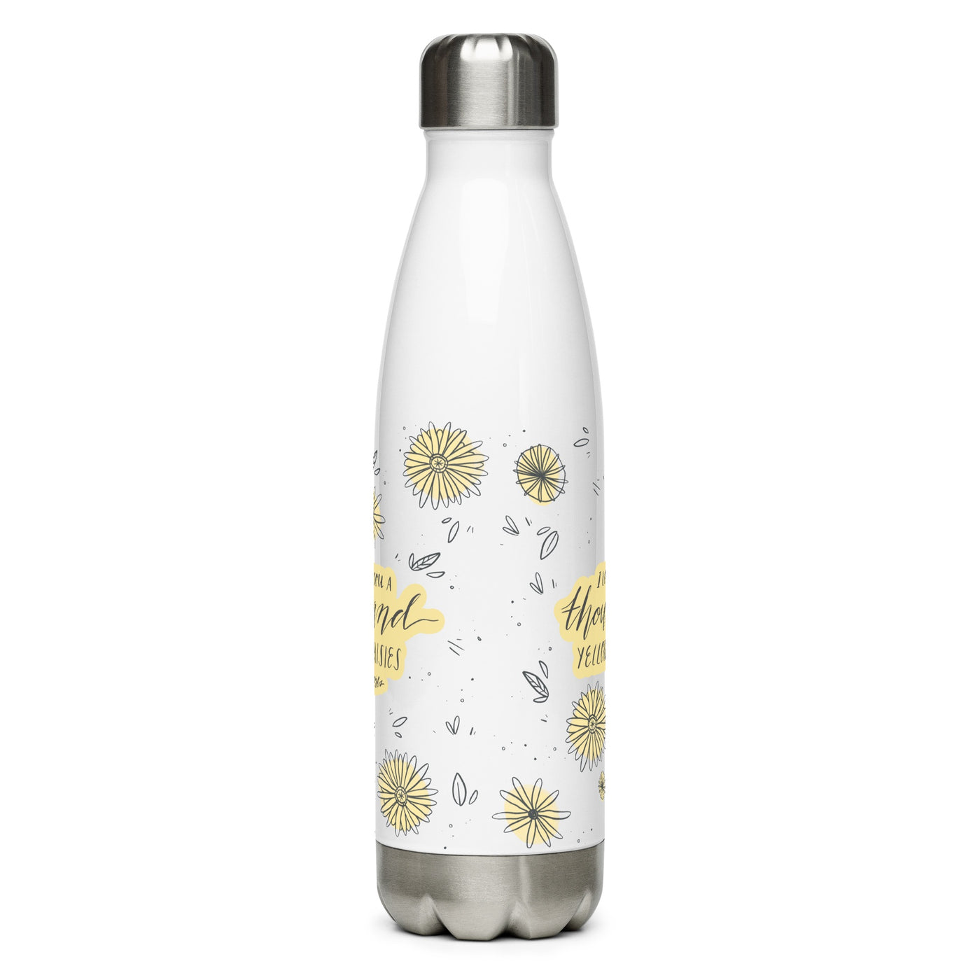 Gilmore Girls I Love You a Thousand Yellow Daises Stainless Steel Water Bottle