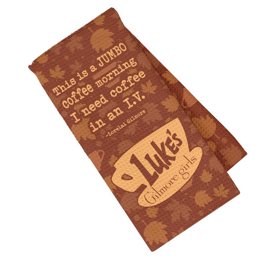 Gilmore Girls Luke's Diner This is a Jumbo Coffee Morning Kitchen Towel