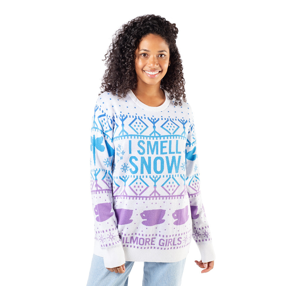 Gilmore Girls I Smell Snow Christmas Sweater