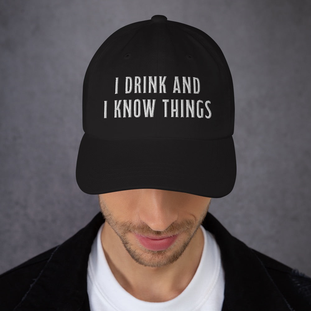 Game of Thrones I Drink and I Know Things Embroidered Dad Hat