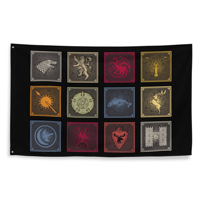 Game of Thrones House Sigils Banner