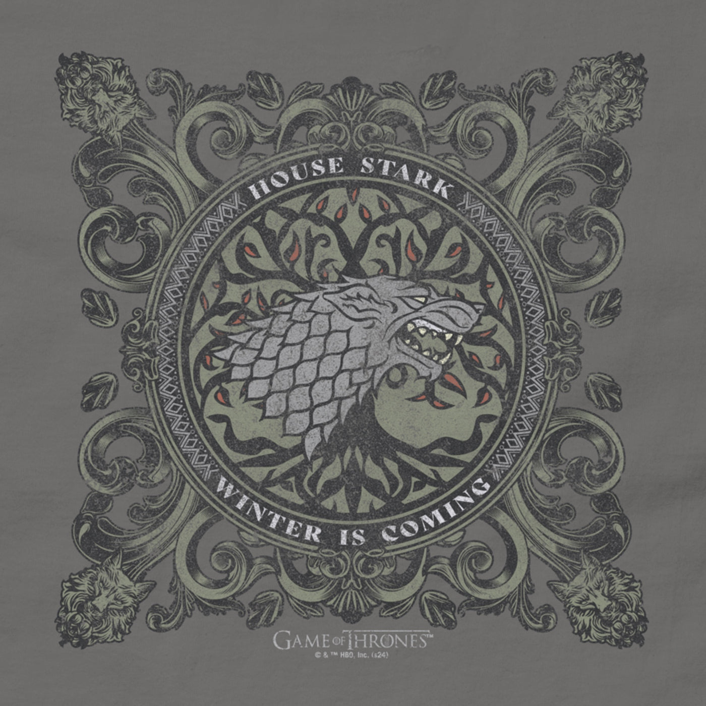 Game of Thrones House Stark Sigil T-shirt