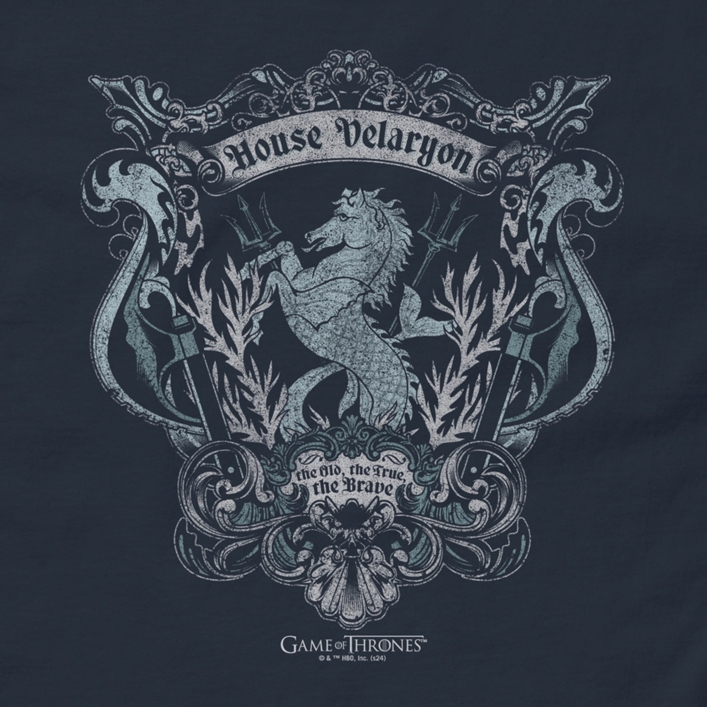 Game of Thrones House Velaryon Sigil T-shirt