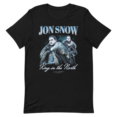 Game of Thrones Jon Snow King in the North T-shirt