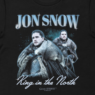 Game of Thrones Jon Snow King in the North T-shirt