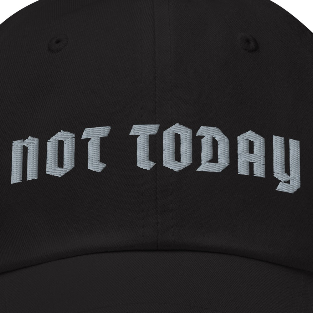 Game of Thrones Not Today Embroidered Dad Hat