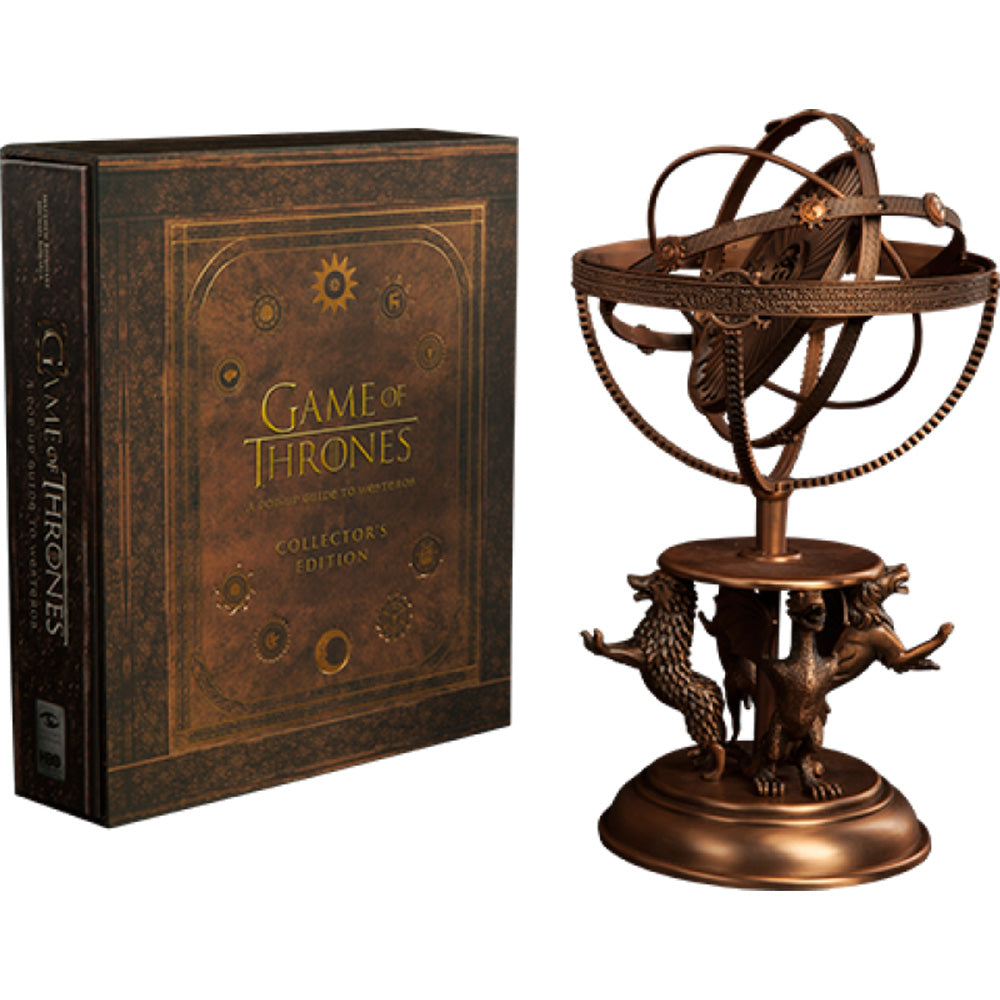 Game of Thrones Astrolabe with Game of Thrones A Pop-Up Guide to Westeros Collectors Edition-6