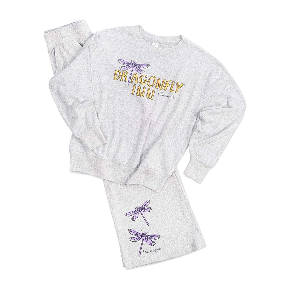 Gilmore Girls x Spirit Jersey Dragonfly Inn Lounge Flare Pants