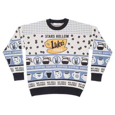 Gilmore Girls 2024 Luke's Diner Knit Holiday Sweater