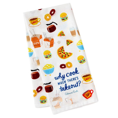 Gilmore Girls Why Cook Tea Towel