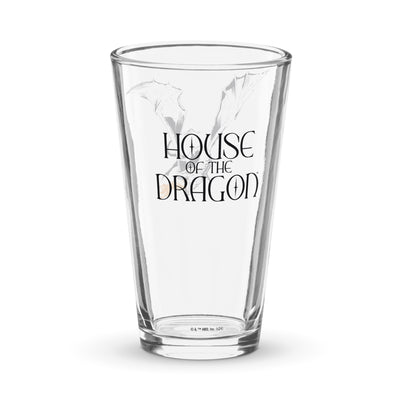 House of the Dragon Caraxes 16 oz Pint Glass