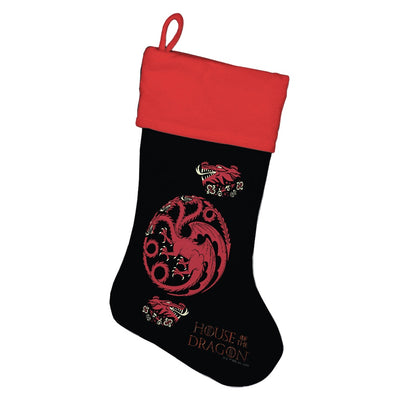 House of the Dragon Targaryen Sigil Holiday Stocking