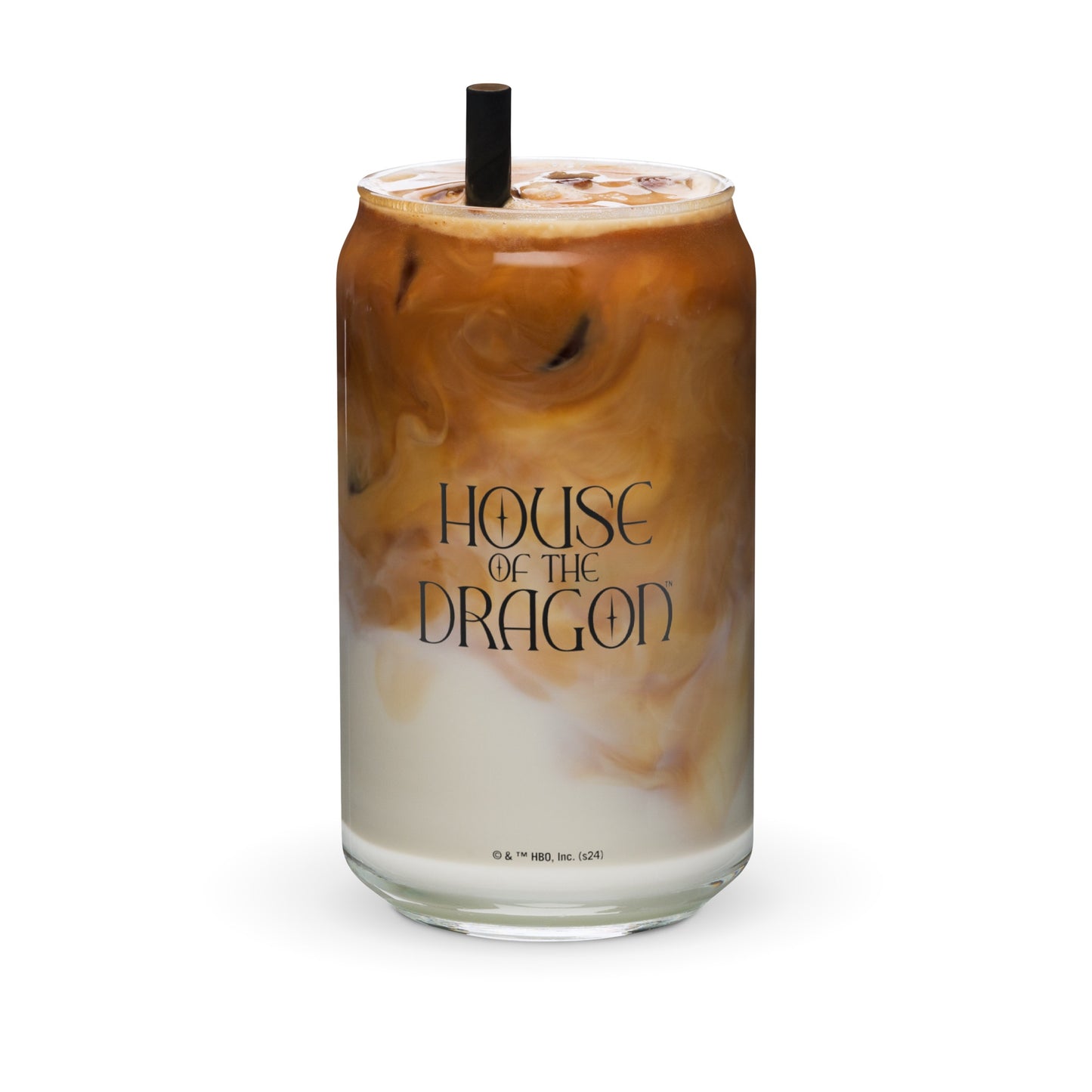 House of The Dragon Green Council vs. Black Council 16 oz Can Shaped Glass